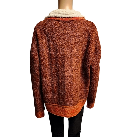 APRES Zip-up Cardigan Sweater Or Jacket L - Picture 6 of 13